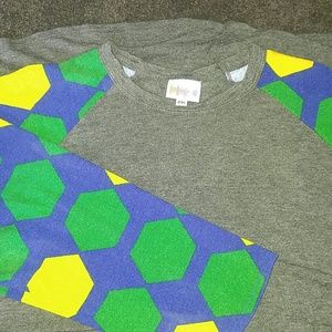 Lularoe baseball tee 2xl